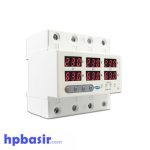 محافظ ولتاژ جریان مرکزی JBH سه فاز 100A (40 آمپر) گارانتی اصلی – رله ای دو نمایشگر - Image 2