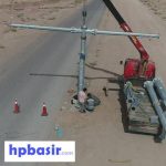 دکل منوپل دو دستک T شکل - Image 3